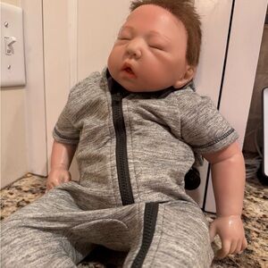 Reborn Boy Baby Doll, Comes with outfit